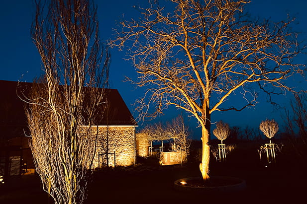 Individuelle Gartenbeleuchtung mit indirekten Lichtquellen – Beispiel 5