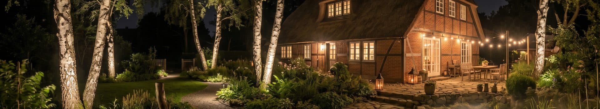 Gartenbeleuchtung in Bremen – professionelle Lichtplanung auf Distanz vom Fachbetrieb