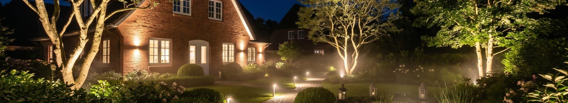 Gartenbeleuchtung in Hamburg – exklusive Lichtplanung auf Distanz vom Fachbetrieb