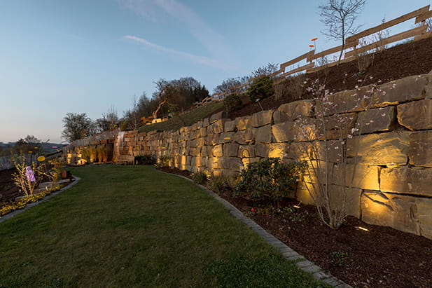 Individuelles Lichtkonzept Lindlar – Gartenbeleuchtung für mediterranes Flair